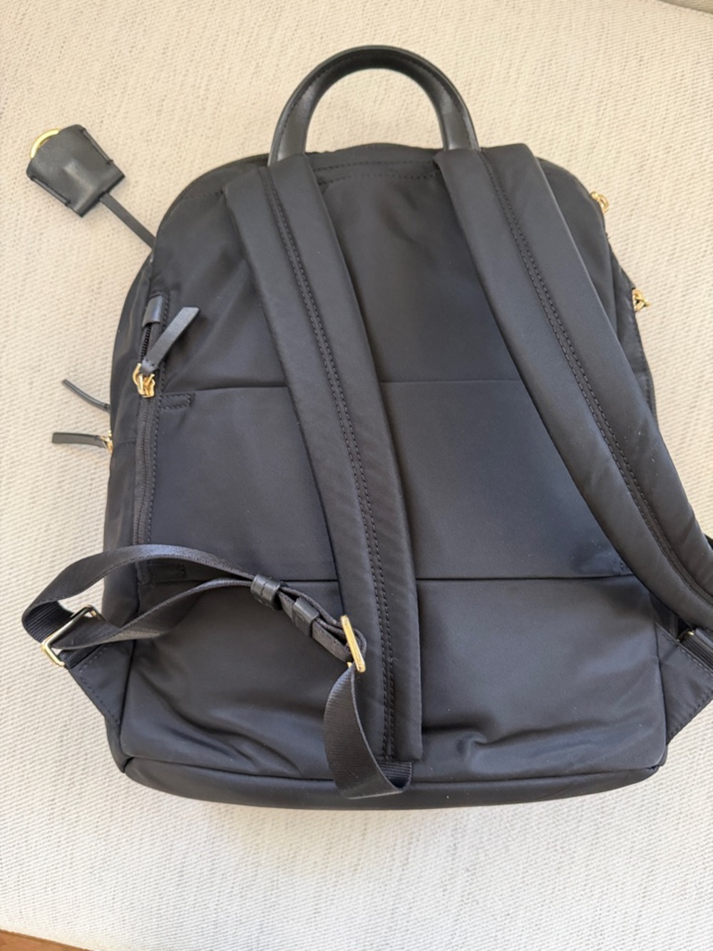 Tumi Black Nylon Backpack - Picture 5 of 12